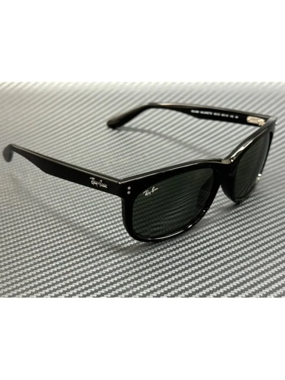 New Ray-Ban Men Black Sunglasses 60-19-145